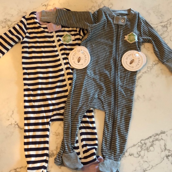 burt's bees zipper pajamas